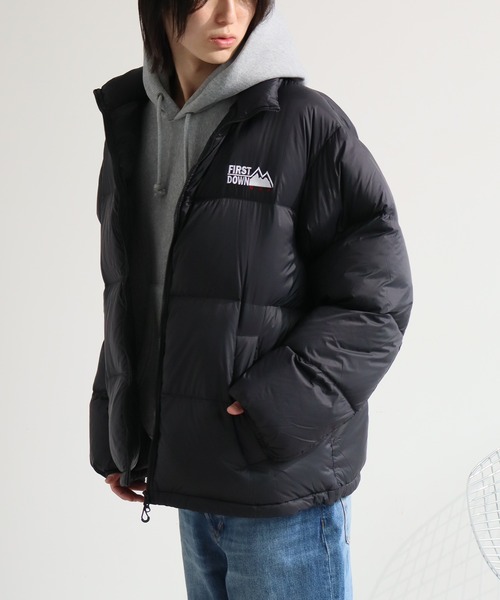 FIRST DOWN(ファーストダウン)の「【FIRST DOWN/ファーストダウン】 LIGHT BUBBLE DOWN JKT / ライト バブル ダウン ジャケット(ダウンジャケット/コート・メンズ・ブラック・S/M/L/XL)」の18枚目の写真