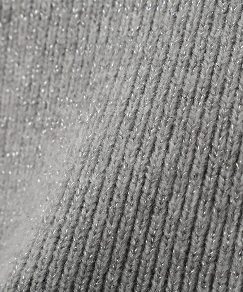 FREE'S MART（フリーズマート）の「◆ダブルジップキャンディスリーブカーディガン（ニット/セーター・レディース・グレー/ブルー/ホワイト・FREE）」の17枚目の写真