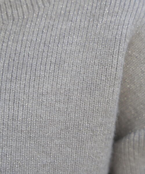 FREE'S MART（フリーズマート）の「◆ダブルジップキャンディスリーブカーディガン（ニット/セーター・レディース・グレー/ブルー/ホワイト・FREE）」の20枚目の写真