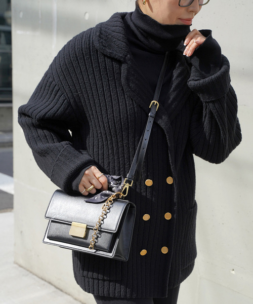 Deuxieme Classe（ドゥーズィエムクラス）の「Outstandind コート（その他アウター・レディース・ブラック・FREE）」の2枚目の写真