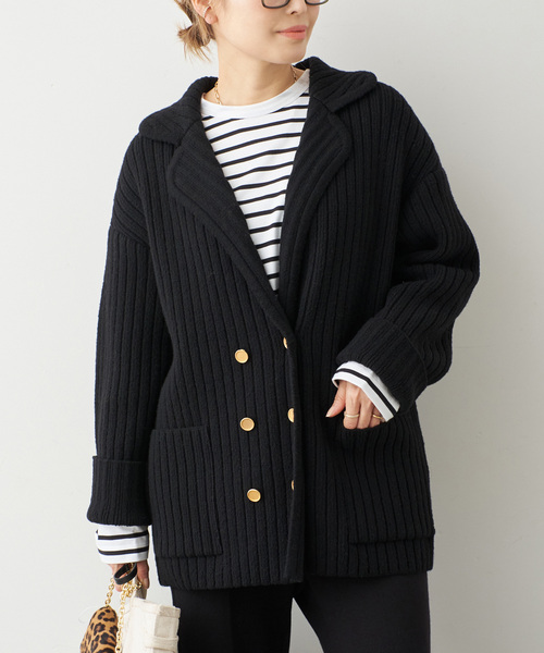 Deuxieme Classe（ドゥーズィエムクラス）の「Outstandind コート（その他アウター・レディース・ブラック・FREE）」の5枚目の写真