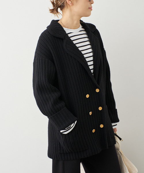 Deuxieme Classe（ドゥーズィエムクラス）の「Outstandind コート（その他アウター・レディース・ブラック・FREE）」の6枚目の写真