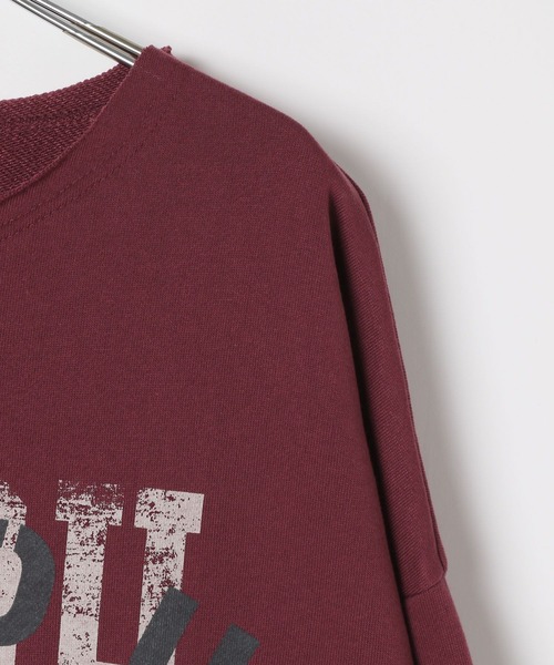 LEPSIM（レプシィム）の「レースアップロゴ裏毛プルオーバー　593813（スウェット・レディース・ベージュ/ボルドー/チャコールグレー・FREE）」の15枚目の写真