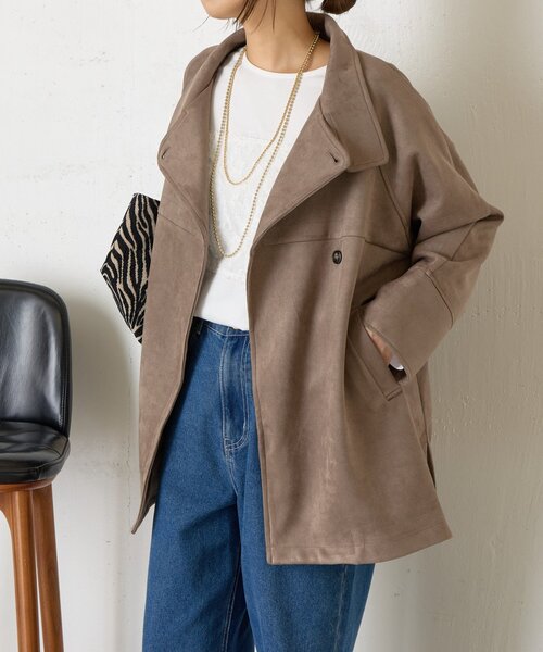 Jena espace merveilleux シャギーコート Jena espace merveilleux