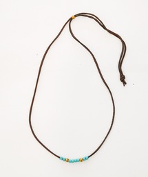 TMT（ティーエムティー）の「ディアースキン ビーズネックレス（ネックレス）」