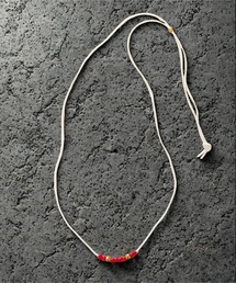 TMT（ティーエムティー）の「ディアースキン ビーズネックレス（ネックレス）」