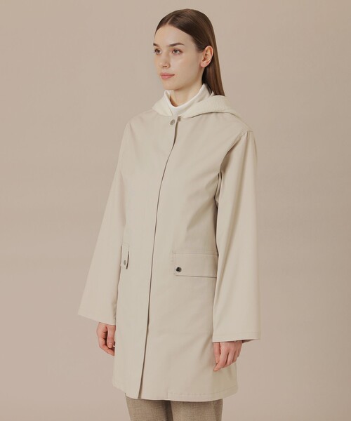 MACKINTOSH LONDON(マッキントッシュ ロンドン)の「【婦人画報11月号掲載】ポリエステルオックスフォード3WAYコート(ミリタリージャケット・レディース・ブラック/ダークブラウン/ベージュ・38/40)」の15枚目の写真