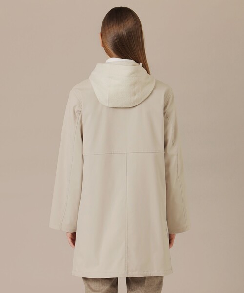 婦人画報11月号掲載】ポリエステルオックスフォード3WAYコート