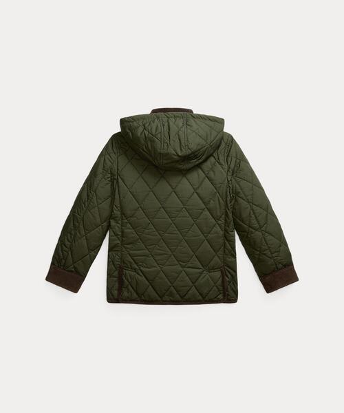 POLO RALPH LAUREN CHILDRENSWEAR(ポロ ラルフ ローレン チルドレンズウェア)の「フーデッド バーン ジャケット(その他アウター・キッズ・グリーン系1・S/L/M/XL)」の2枚目の写真