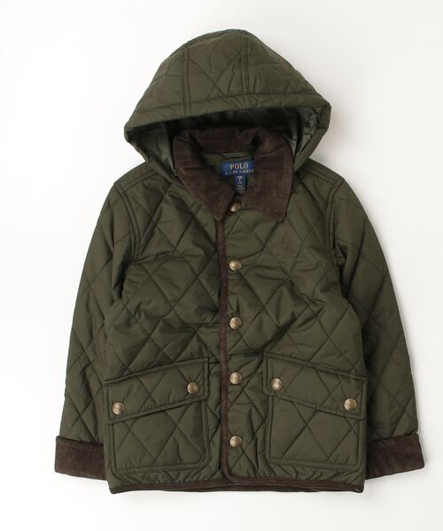 POLO RALPH LAUREN CHILDRENSWEAR(ポロ ラルフ ローレン チルドレンズウェア)の「フーデッド バーン ジャケット(その他アウター・キッズ・グリーン系1・S/L/M/XL)」の4枚目の写真