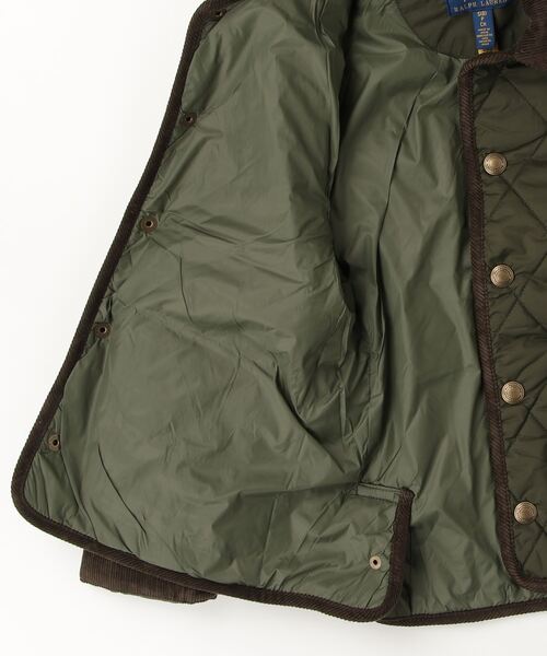 POLO RALPH LAUREN CHILDRENSWEAR(ポロ ラルフ ローレン チルドレンズウェア)の「フーデッド バーン ジャケット(その他アウター・キッズ・グリーン系1・S/L/M/XL)」の6枚目の写真
