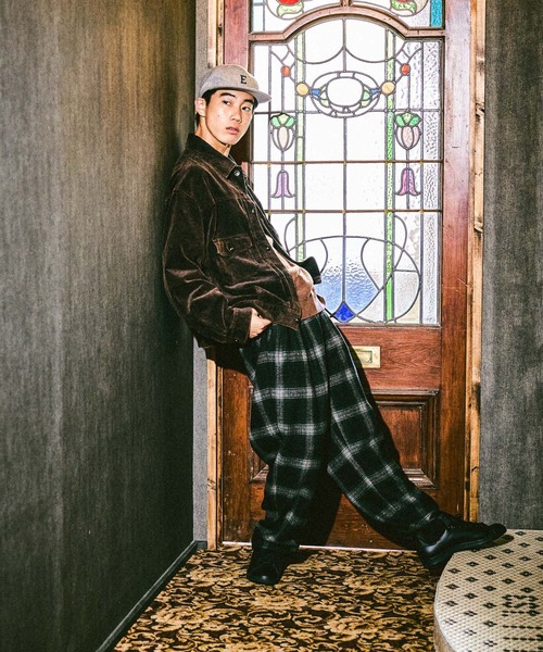 niko and...（ニコアンド）の「立体刺繍メルトンキャップ（キャップ・メンズ・ブラック/グレー/グリーン・FREE）」の9枚目の写真