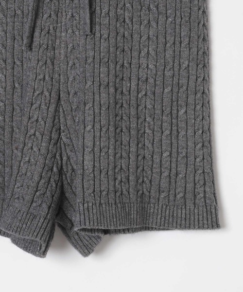 3.3 Field Trip (3.3フィールドトリップ)の「3.3 Field Trip/ニットショートパンツ(その他パンツ・レディース・グレー/ブラック・FREE)」の17枚目の写真