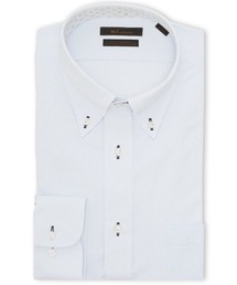 m.f.editorial（エムエフエディトリアル）の「【ノンアイロン 吸水速乾】m.f.エディトリアル メンズ ボタンダウン ビジネスドレス長袖ニットシャツ（ビジネスシャツ）」