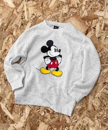 Disney（ディズニー）の「【Disney/ディズニー】MICKEY ミッキーマウス 裏起毛 オーバーサイズ トレーナー（スウェット・キッズ）」