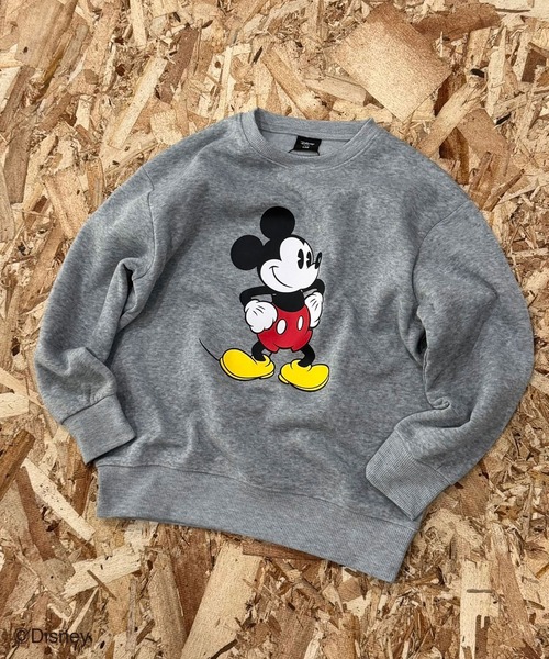 セール】【Disney/ディズニー】MICKEY ミッキーマウス 裏起毛 オーバー