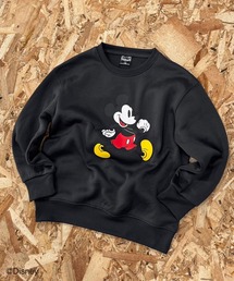 Outfitter lab（アウトフィッターラボ）の「【Disney/ディズニー】MICKEY ミッキーマウス 裏起毛 オーバーサイズ トレーナー（スウェット）」