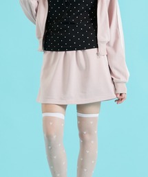 DIP IN CHOCOLATE（ディップインチョコレート）の「【セットアップ対応可】サイドラインスウェットミニスカート【DIP IN CHOCOLATE】（スカート）」