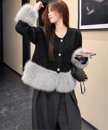 ノーカラー バイカラー」に該当するジャケット/アウターファッション