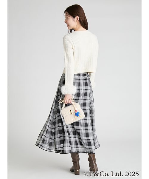 CELFORD(セルフォード)の「【パディントン(TM)×CELFORD】ケーブルカーディガン(カーディガン/ボレロ・レディース・アイボリー/レッド/グレー・F)」の19枚目の写真
