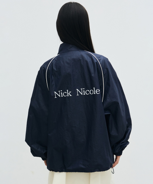 NICK&NICOLE(ニックアンドニコール)の「NICK NICOLE OVERSIZED GROOVY JUMPER_NAVY(ナイロンジャケット・レディース・その他・FREE)」の1枚目の写真