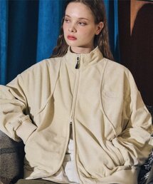 CPGN STUDIO（コンパーニョ）の「ベルベットレーシングトラックジャケットクリーム（ナイロンジャケット）」