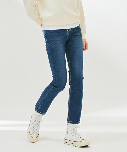 CHASECULT（チェイスカルト）の「女性ヒドゥンバンディングスリムストレートデニムパンツ-DBRG2371C0N（デニムパンツ・レディース・インディゴブルー・67/70/76/74）」の3枚目の写真