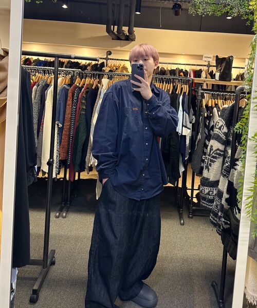 FRIZMWORKS(フリズムワークス)の「DENIM BALLOON PANTS _ INDIGO(その他パンツ・メンズ・その他・MEDIUM/LARGE/X-LARGE/SMALL)」の9枚目の写真