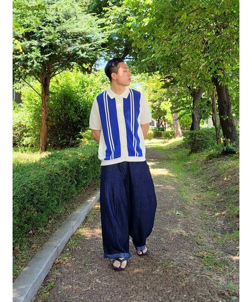 FRIZMWORKS(フリズムワークス)の「DENIM BALLOON PANTS _ INDIGO(その他パンツ・メンズ・その他・MEDIUM/LARGE/X-LARGE/SMALL)」の12枚目の写真