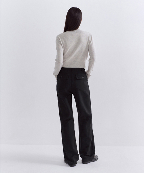 MUSINSA STANDARD WOMAN（ムシンサスタンダードウーマン）の「ウィメンズレプリカファティーグパンツ[ブラック]（その他パンツ・レディース・その他・30/24/25/26/27/28/29）」の2枚目の写真