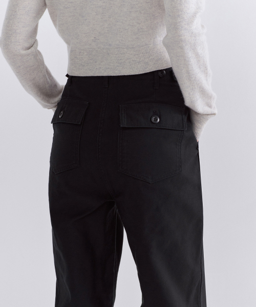 MUSINSA STANDARD WOMAN（ムシンサスタンダードウーマン）の「ウィメンズレプリカファティーグパンツ[ブラック]（その他パンツ・レディース・その他・30/24/25/26/27/28/29）」の5枚目の写真