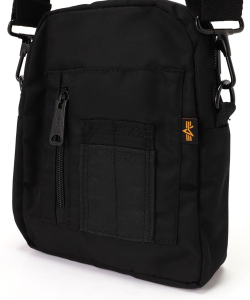 Alpha Industries（アルファインダストリーズ）の「Alpha Industries/アルファインダストリーズ/Crew Carry Bag/クルー キャリー バッグ（ショルダーバッグ・メンズ・ブラック/その他10・F）」の9枚目の写真