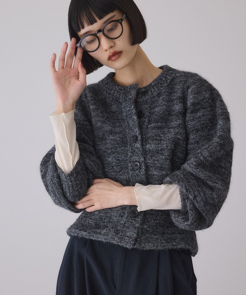 ADAM ET ROPE'（アダムエロペ）の「シアーフライスロンT（Tシャツ/カットソー・レディース・ブラック/キナリ/イエロー・FREE）」の15枚目の写真