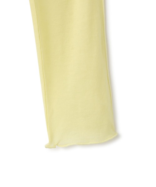 ADAM ET ROPE'（アダムエロペ）の「シアーフライスロンT（Tシャツ/カットソー・レディース・ブラック/キナリ/イエロー・FREE）」の20枚目の写真