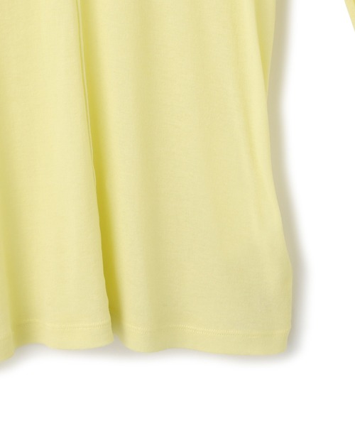 ADAM ET ROPE'（アダムエロペ）の「シアーフライスロンT（Tシャツ/カットソー・レディース・ブラック/キナリ/イエロー・FREE）」の21枚目の写真