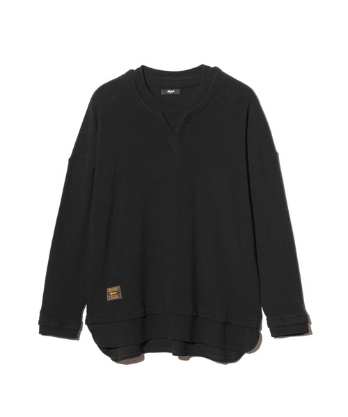 glamb(グラム)の「Layered Skipper Cutsew / レイヤードスキッパーカットソー(Tシャツ/カットソー・メンズ・ホワイト/ブラック/ブルー・S/M/L)」の5枚目の写真