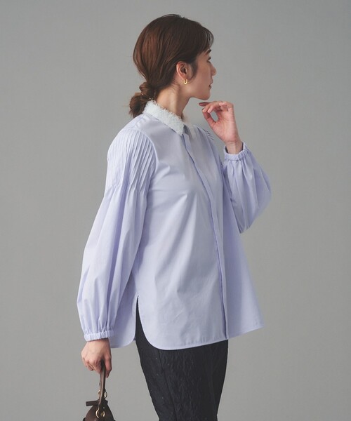 UNITED ARROWS 2WAY ブラウス ユナイテッドアロー チュールカラー 2WAY ブラウス（シャツ/ブラウス）｜UNITED ARROWS