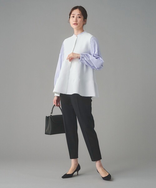 チュールカラー 2WAY ブラウス（シャツ/ブラウス）｜UNITED ARROWS