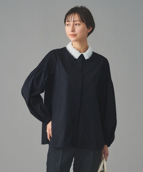 チュールカラー 2WAY ブラウス（シャツ/ブラウス）｜UNITED ARROWS