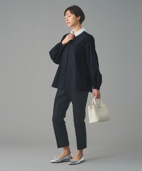 チュールカラー 2WAY ブラウス（シャツ/ブラウス）｜UNITED ARROWS