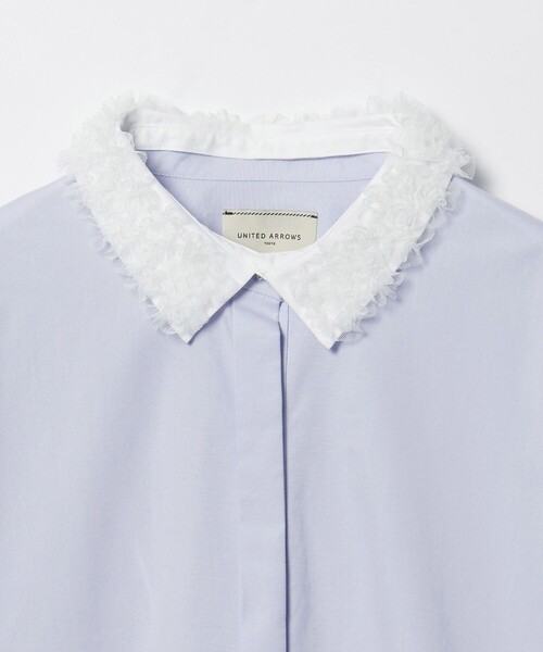チュールカラー 2WAY ブラウス（シャツ/ブラウス）｜UNITED ARROWS