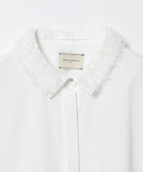 チュールカラー 2WAY ブラウス（シャツ/ブラウス）｜UNITED ARROWS