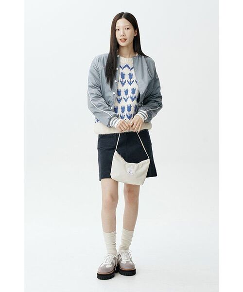 VANONE ATELIER(バノンアトリエ)の「KN4240 Flower hairy wool knit_Cream(ニット/セーター・レディース・Cream・FREE)」の12枚目の写真