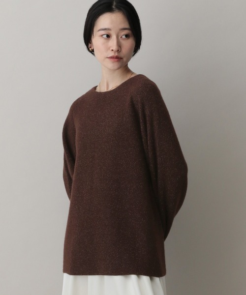 A part by（アパートバイ）の「スポンディッシュＷアゼプルオーバー（ニット/セーター・レディース・ライトグレー/アイボリー/ライトブラウン・FREE）」の22枚目の写真