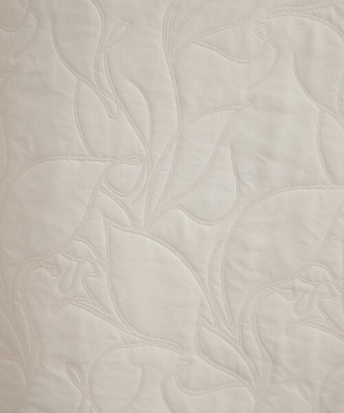 couture brooch（クチュールブローチ）の「【洗える】リーフジャカード フレアスカート（スカート・レディース・ブラック/オフホワイト・38/40/36/42）」の19枚目の写真