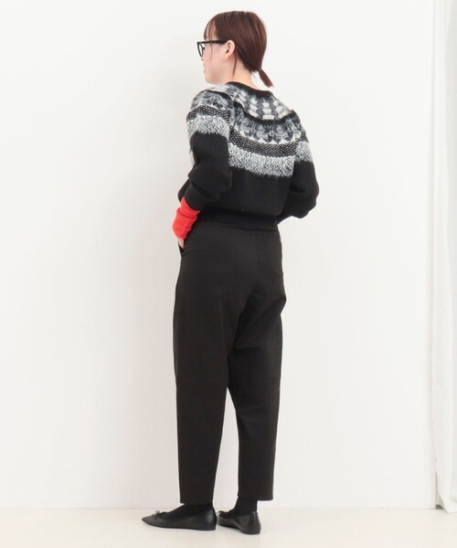 fredy couleur（フレディクルール）の「ピーチストレッチカーブパンツ（その他パンツ・レディース・ブラウン/ブラック・36/38）」の12枚目の写真