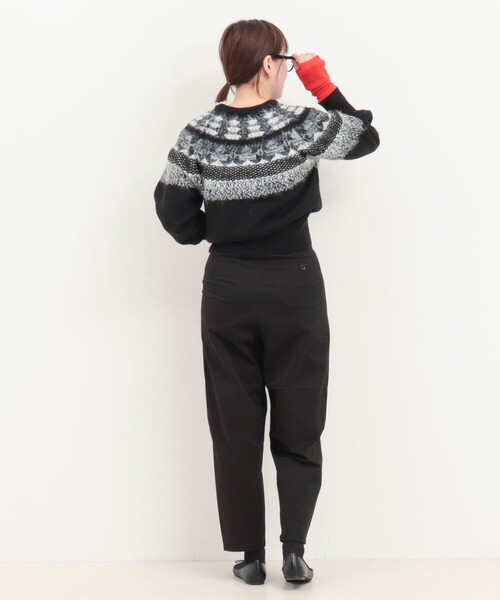 fredy couleur（フレディクルール）の「ピーチストレッチカーブパンツ（その他パンツ・レディース・ブラウン/ブラック・36/38）」の22枚目の写真