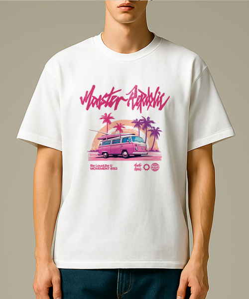 MONSTER REPUBLIC(モンスターリパブリック)の「トロピカルビビッドTシャツホワイト_8152(Tシャツ/カットソー・レディース・その他・X-LARGE/SMALL/MEDIUM/LARGE)」の4枚目の写真
