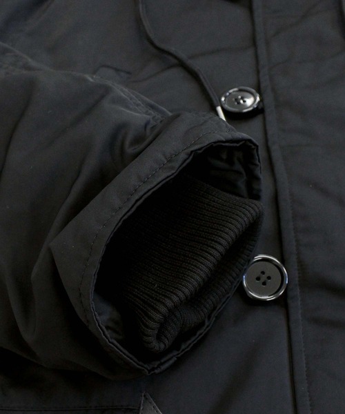 TopIsm(トップイズム)の「撥水加工 N3Bタイプ 中綿ジャケット(ミリタリージャケット・メンズ・ブラック/カーキ・M/XL/L)」の17枚目の写真