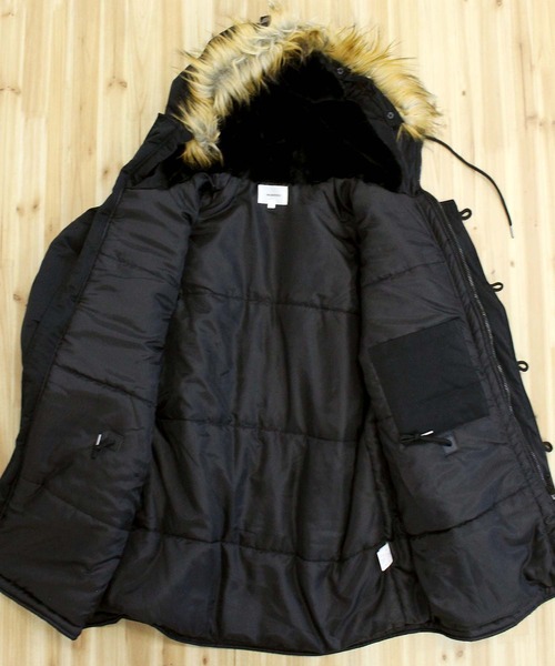 TopIsm(トップイズム)の「撥水加工 N3Bタイプ 中綿ジャケット(ミリタリージャケット・メンズ・ブラック/カーキ・M/XL/L)」の21枚目の写真